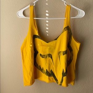 Retro Fox Racing Crop Top